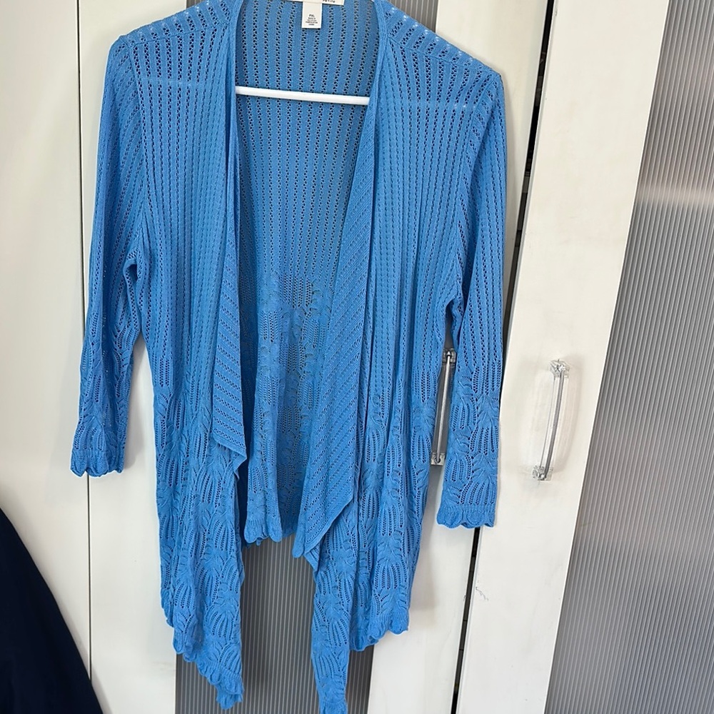 Emaline Blue cardigan Sweater